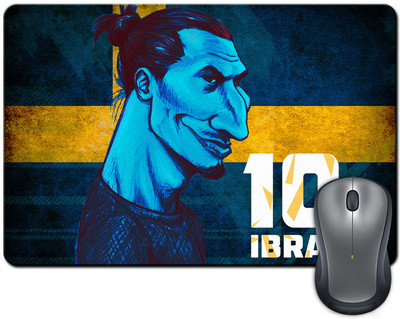 

ShopMantra Zlatan Sweden Football Mousepad(Multicolor)