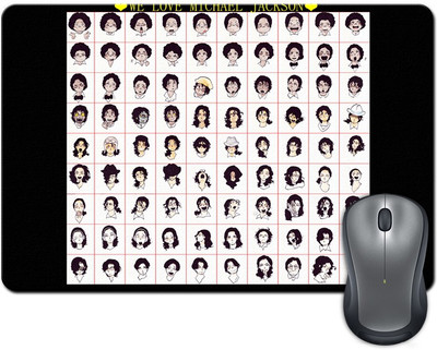 

Rangeele Inkers Michael Jackson Anime Mousepad(Multicolor)