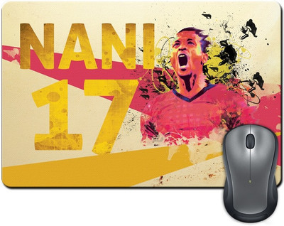 

ShopMantra Nani Footballer Artwork Mousepad(Multicolor)