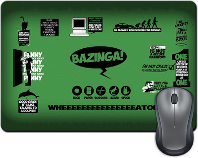 

Rangeele Inkers Big Bang Theory Artwork Mousepad(Multicolor)