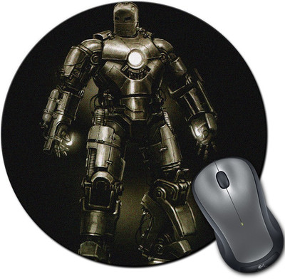 

Rangeele Inkers First Ironman Round Mousepad(Multicolor)