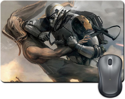 

Rangeele Inkers Stormtrooper Funny Mousepad(Multicolor)