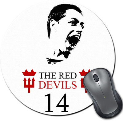 

ShopMantra Chicharito Red Devils Round Mousepad- SMMR00000138 Mousepad(Multicolor)