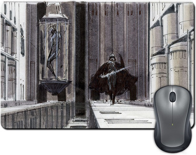 

Rangeele Inkers Star Wars Vader Sketch Mousepad(Multicolor)