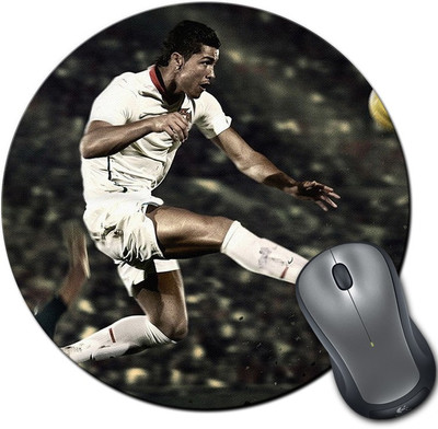 

Rangeele Inkers Untouchable Portugal Round Mousepad(Multicolor)