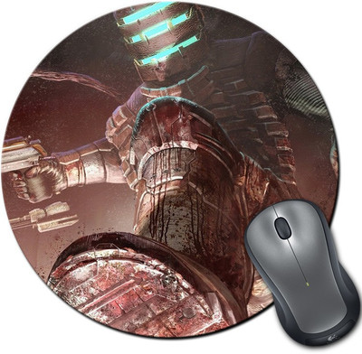 

Rangeele Inkers Dead Space Gane Round Mousepad(Multicolor)