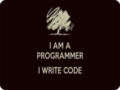 

SYL I Am A Programmer Mousepad(Multicolor)