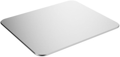 

Smiledrive Premium Aluminum Non-Slip Rubber Base & Micro Sand Blasting Surface For Fast & Accurate Control Mousepad(Silver)