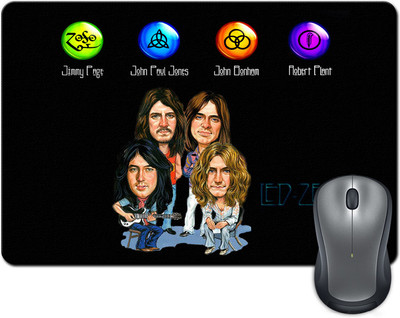 

ShopMantra Rockband Artwork Mousepad(Multicolor)