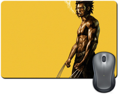 

ShopMantra Wolverine rough body Mousepad(Multicolor)