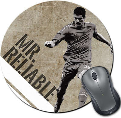 

ShopMantra Mario Gómez Footballer Round Mousepad- SMMR00000148 Mousepad(Multicolor)