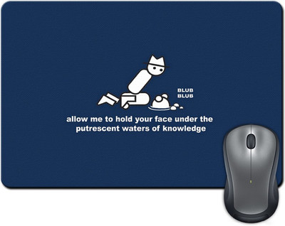 

Rangeele Inkers Waters Of Knoledge Mousepad(Multicolor)
