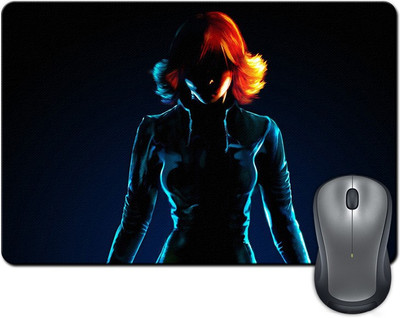 

Rangeele Inkers Black Widow Avengers Mousepad(Multicolor)
