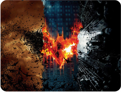 

Shopmillions Batman Fire Mousepad(Multicolor)
