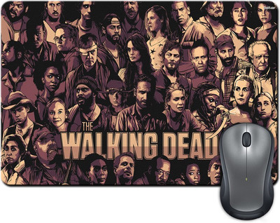 

Rangeele Inkers Walking Dead Illustration Mousepad(Multicolor)