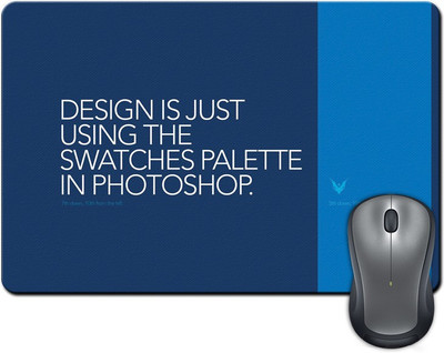 

ShopMantra Design Is Just Using Swatches Palette Mousepad(Multicolor)