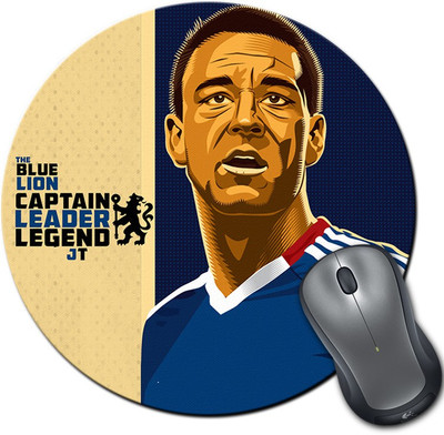 

ShopMantra John Terry Chelsea Round Mousepad- SMMR00000192 Mousepad(Multicolor)