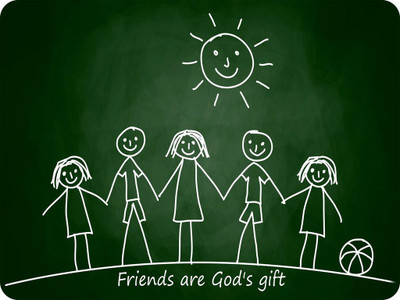 

SYL Friends Love Mousepad(Multicolor)
