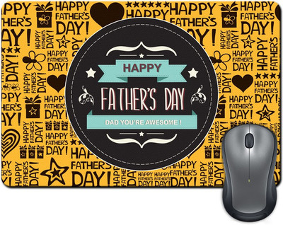 

ShopMantra Happy Father's Day -SMFP00002219 Mousepad(Multicolor)