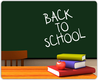 

Lovely Collection Back To School Mousepad(Multicolor)