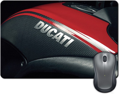 

Rangeele Inkers Ducati Bike Mousepad(Multicolor)