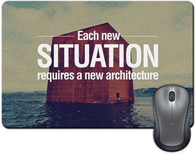 

Rangeele Inkers New Architecture Mousepad(Multicolor)