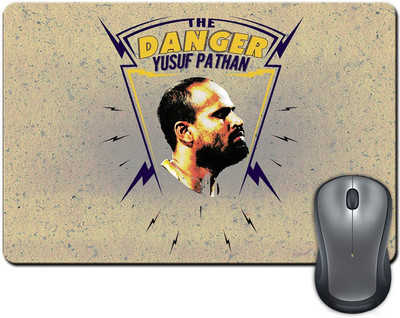 

ShopMantra Yusuf pathan The Danger Mousepad(Multicolor)