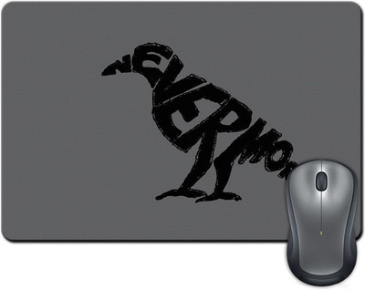 

Rangeele Inkers Nevermore Raven Mousepad(Multicolor)