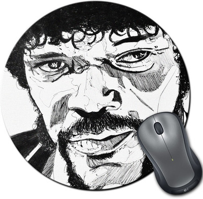 

Rangeele Inkers Pulp Fiction Men Round Mousepad(Multicolor)