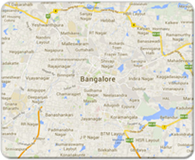 

Allthingscustomized Bangaloremap Mousepad(Multicolor)