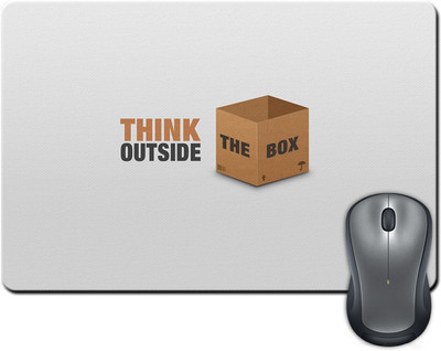 

ShopMantra Think Outside The Box Mousepad(Multicolor)