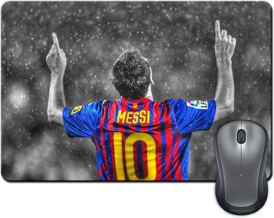

Rangeele Inkers Messi Signature Pose Mousepad(Multicolor)