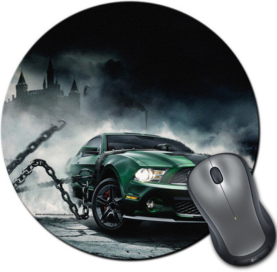 

Rangeele Inkers Unstoppable Car Round Mousepad(Multicolor)