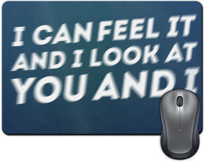

Rangeele Inkers You And I Mousepad(Multicolor)