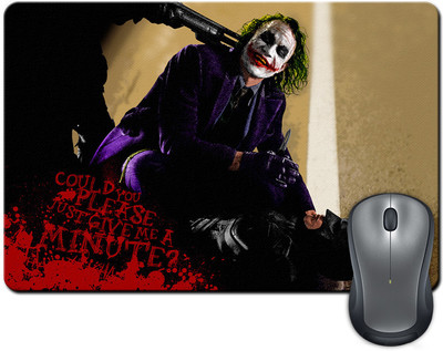 

ShopMantra dark knight give me a minute joker Mousepad(Multicolor)