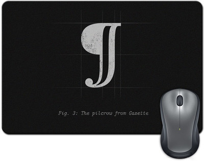 

Rangeele Inkers Misc Note Quote Mousepad(Multicolor)