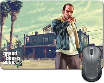 

ShopMantra Grand Theft Auto Five Trevor Artwork Mousepad(Multicolor)