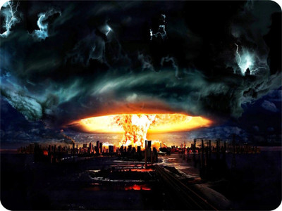 

SYL Burning City Mousepad(Multicolor)
