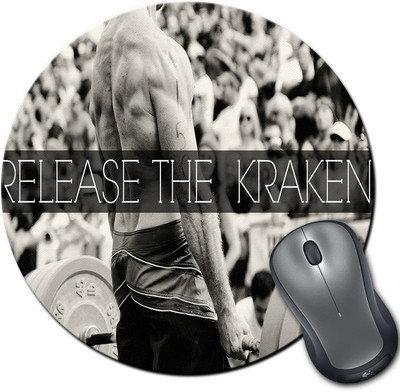 

Rangeele Inkers Release The Kraken Round Mousepad(Multicolor)