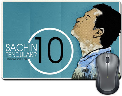 

ShopMantra Sachin Tendulkar 10 Mousepad(Multicolor)