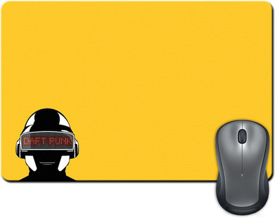 

ShopMantra Daft Punk Minimal Helmet Mousepad(Multicolor)