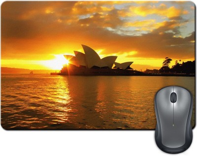 

Rangeele Inkers Opera House Sydney Sunset Mousepad(Multicolor)