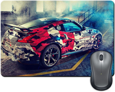 

Rangeele Inkers Nismo Car Mousepad(Multicolor)