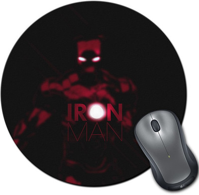 

Rangeele Inkers Iron Man Round Mousepad(Multicolor)