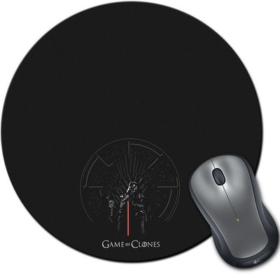 

Rangeele Inkers Star Wars Game Of Clones Round Mousepad(Multicolor)