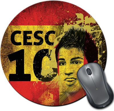 

ShopMantra Cesc FàBregas Spain Football Round Mousepad- SMMR00000238 Mousepad(Multicolor)