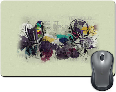 

ShopMantra Daft Punk Artwork Mousepad(Multicolor)