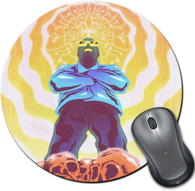 

Rangeele Inkers Mind Energy Round Mousepad(Multicolor)