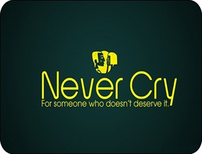 

Shopmillions Never Cry SM10757 Mousepad(Multicolor)