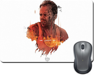 

Rangeele Inkers Die Hard Fan Art Mousepad(Multicolor)